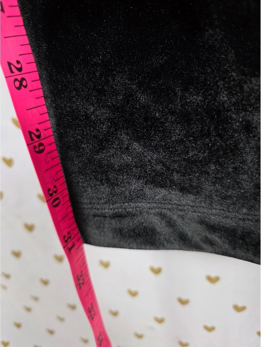Victorias Secret Pink VELOUR BLING Hoodie Jacket Sweats SET 2pc LARGE - Picture 7 of 7